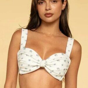 NWT MONTCE HEIDI FLORAL HAYDEN BIKINI TOP